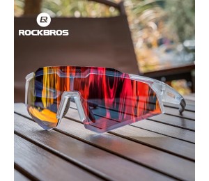 ROCKBROS Radfahren Photochromen Gläser Polarisierte Einstellbare Nase Unterstützung Myopie Rahmen Sport Sonnenbrille Männer Frauen Brillen Goggle