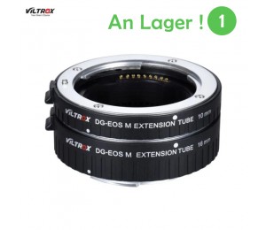 Viltrox DG-EOS M Automatische Extension Tube 10mm und 16mm Autofokus für Canon EF-M Montieren Serie Spiegellose Kamera und Objektiv