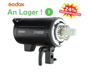 Godox DP600III Professional Studio Blitzlicht Modellierlicht 600Ws 2.4G Wireless X-System Blitzlicht mit Bowens Mount 5600K Farbtemperatur-Fotoblitzen für Hochzeitsporträts Modewerbung