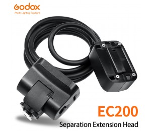 Godox EC200 1.85m Blitzschuh Ferntrenner Verlängerungskopf Blitz für Godox AD200 Blitz