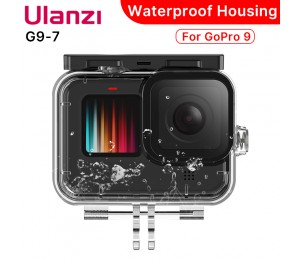 Ulanzi G9-7 Tauchen Wasserdichte Gehäuse Fall für GoPro Hero 9 Schutzhülle Kamera Fall für Go Pro 9 Zubehör