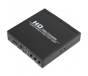 SCART / HDMI to HDMI 720P / 1080P HD Video Converter Monitor Box for HDTV / DVD / STB