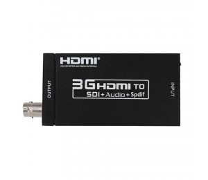 MINI 3G HDMI to SDI+Audio+Spdif Converter Adapter with Audio and Spdif HD To SDI/HD-SDI/3G-SDI 1080P Multimedia