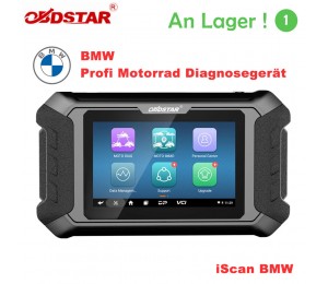 Motorrad Diagnosegerät OBDSTAR ISCAN BMW Profi Diagnosegerät Tablet