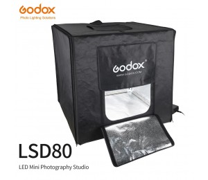 Godox LSD80 80*80 cm 40 watt CRI> 96 LED Foto Studio Zelt Tragbare Schießen Licht Softbox Mit tragbare tasche Für Produkt Fotografie