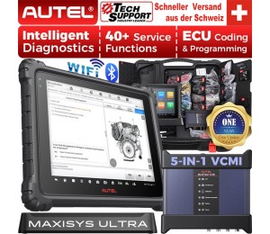 Autel MaxiSys Ultra Automotive Diagnose Tablet Werkzeug OBD2 Scanner Mit 5 in 1 VCMI IMMO /ECU Programmierung & Codierung/Öl Reset /ABS /BMS /DPF...