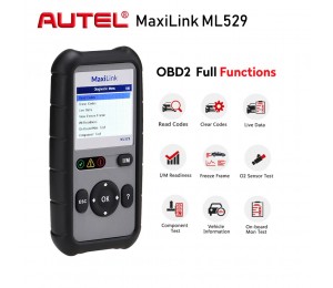 Autel Maxilink ML529 Diagnose Scanner Tool OBDII EOBD OBD2 Auto Check Engine Licht Code Reader mit Verbesserte Modus 6