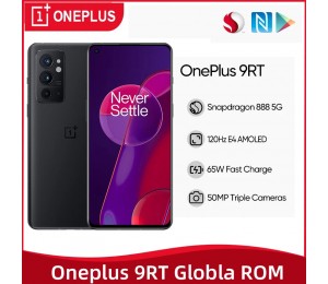 Oneplus 9RT 5G Android 11 6,62 Zoll Snapdragon 888 120Hz 8GB RAM 128GB ROM 50MP 4500mAh Triple-Kamera-Smartphone