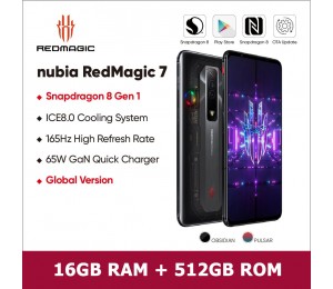 Nubia RedMagic 7 6.8'' Android 12 Qualcomm Snapdragon 8Gen1 5G 16GB RAM 512GB ROM Smartphone 4500 mAh Akku