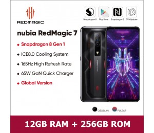 Nubia RedMagic 7 6.8'' Android 12 Qualcomm Snapdragon 8Gen1 5G 12GB RAM 256GB ROM Smartphone 4500 mAh Akku