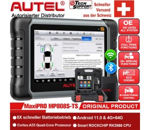 Autel MaxiPRO MP808TS/MP808S-TS Vollständige TPMS/RKDS Bluetooth OBD2 Alle Systems und 30 Sonderfunktionen KFZ Diagnosegerät