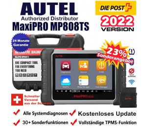 Autel MaxiPRO MP808TS Vollständige TPMS/RKDS Bluetooth OBD2 Alle Systems und 24 Sonderfunktionen KFZ Diagnosegerät/ KFZ Fehlercode TPMS Scanner
