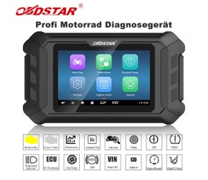 Motorrad Diagnosegerät OBDSTAR MS50 Profi Diagnosegerät Tablet