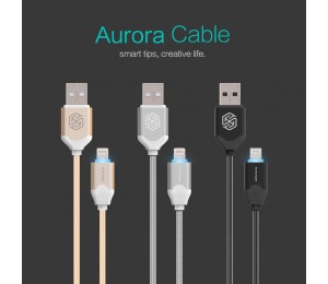 Nillkin Aurora Lighting USB Cable for iphone,ipad all iOS Devices 