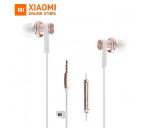 NEU Xiaomi Mi IV Hybrid In-ear MIC Dual Dynamic Driver Wired Control Earphone with MIC- Gold for Android iOS For MP3 PC