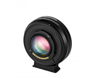 Commlite CM EF FX Booster 0,71x Fokalreduzierer Elektronischer Autofokus Objektivhalterungsadapter