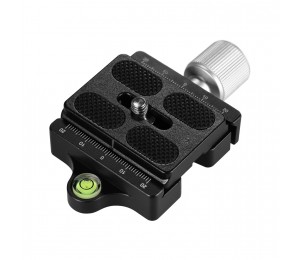 CAVIX DC-50P Professionelle Kamera aus Aluminiumlegierung mit Schnellverschluss Axialkompressionsverarbeitung Kompatibel mit Arca Swiss Standard Schnellwechselplatte