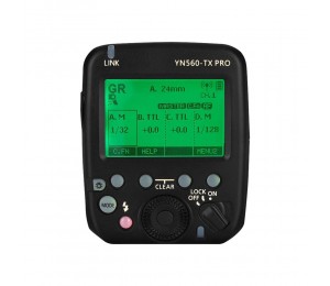 YONGNUO YN560-TX PRO 2,4G On-Camera-Blitzauslöser Speedlite für Nikon DSLR-Kameras RF602-RX