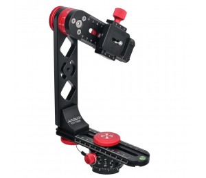 PH-720B 720 ° Panoramakopf Aluminiumlegierung mit Arca-Swiss Standard Kugelkopf Schnellwechselplatte Tragetasche max. Laden Sie 10kg für Nikon Canon S