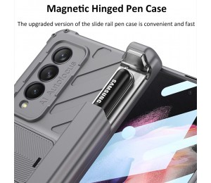 Magnet Hülle + Folie für Samsung Galaxy Z Fold 3 5G Galaxy Z Fold 4