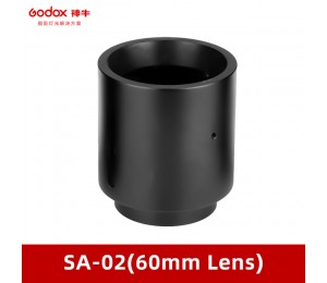 Godox Weitwinkel-Objektiv SA-02  60MM Benutzt für Godox S30