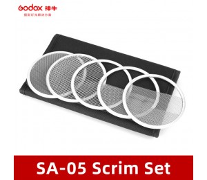 Godox SA-05 Modifikator-Set für S30 zur Reduzierung der Lichtintensität und Steuerung der Lichtabstufung.