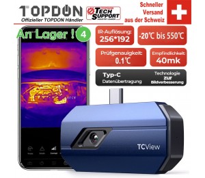 TOPDON TC001 Wärmebildkamera Handheld Thermische Imager Temperatur messung Werkzeug für Android / Windows / Smartphone / Tablets / Laptops