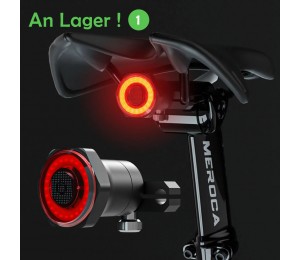 Smart Fahrrad Schwanz Saddle Light Auto Start Stop Brems IPX6 Wasserdichte USB Lade Fahrrad Led leuchten