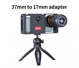 Ulanzi 37mm bis 17mm Adapter für Ulanzi DOF Adapter 17mm Gewinde Ulanzi Anamorph Objektiv Fisheye Tele Makro objektiv