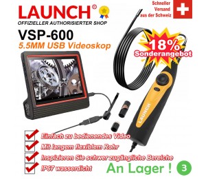 LAUNCH X431 Videoscope HD Inspektion Kamera VSP-600 für Anzeigen & Erfassung Video & Bilder