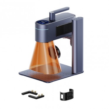 Laserpecker 4 Lazer Graveur 450nm Halbleiter Blaulicht 1064nm Infrarot Lasersc halter Mini 8k Gravur-und Schneide maschine