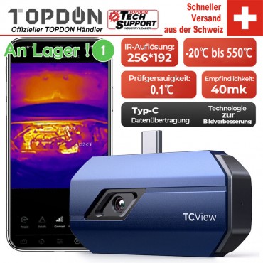 TOPDON TC001 Wärmebildkamera Handheld Thermische Imager Temperatur messung Werkzeug für Android / Windows / Smartphone / Tablets / Laptops