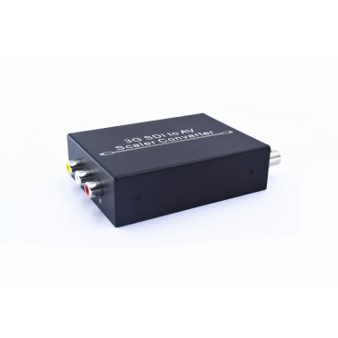BK-F001 3G SDI to AV Scaler Converter 2.970Gbit/s allows SD-SDI, HD-SDI and 3G-SDI singals