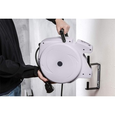 Au­to­ma­ti­sche Ka­belauf­rol­ler Au­to­ma­ti­sche Kabel Trommel Stromkabel - Aufroller Verlängerungskabel 15M mit H07RN-F 3G1.5