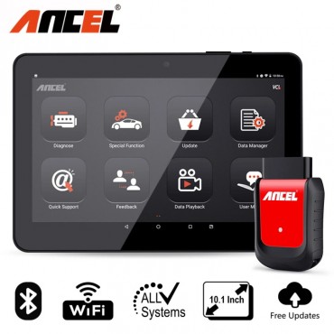 Ancel x6 obd2 scanner profession elle abs airbag öl epb dpf reset obd 2 automobil scanner code leser auto diagnose tools