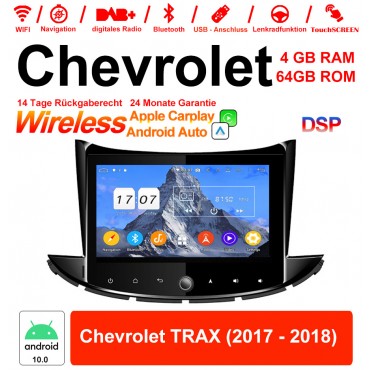 8 Zoll Android 12.0 Autoradio / Multimedia 4GB RAM 64GB ROM Für Chevrolet TRAX 2017 2018 Mit WiFi NAVI Bluetooth USB