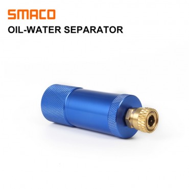 SMACO Tauchen Öl-Wasser Separator Aluminium Mini Hochdruck Luftpumpe Sauerstoff Zylinder Öl-Wasser Separator Tauchen Zubehör