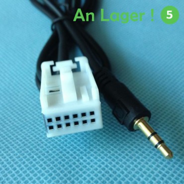 Car MP3 Male jack AUX Adapter Cable Line For Mercdes Benz Comand APS NTG