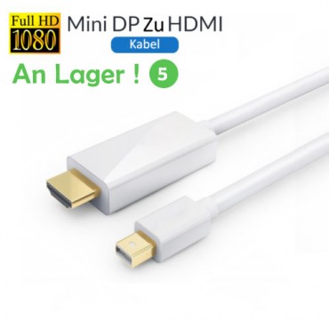 3 Meter Mini DisplayPort DP zu HDMI Adapter Kabel für Apple Macbook Pro Air iMac