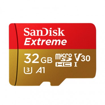 SanDisk TF(MicroSD)-Speicherkarte U3 C10 A2 V30 4K Extreme Speed Mobile Edition Lesegeschwindigkeit 160 MB/s Schreibgeschwindigkeit 90MB/s