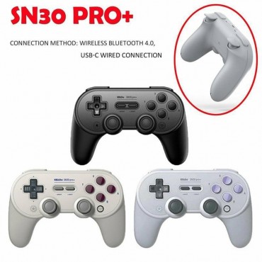 8BitDo SN30 PRO + Bluetooth Gamepad Controller