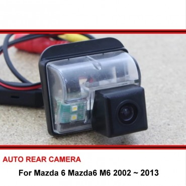Für Mazda 6 M6 2002 ~ 2013 Rückansicht Kamera Rückfahr Kamera Auto Back up Kamera HD CCD Nacht vision Fahrzeug Camera