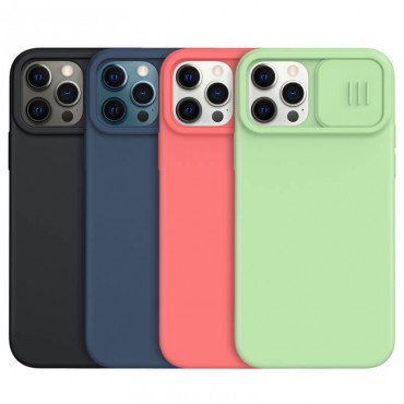 Nillkin CamShield Silky Magnetic Silicon Case für Apple iPhone 12 Series
