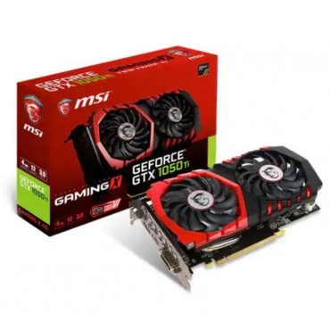 MSI NVIDIA GeForce GTX 1050 Ti GAMING X 4G Grafikkarte 1290 - 1493MHz 128 Bit GDDR5 PCI-E 3,0
