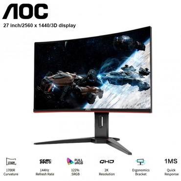 AOC CQ27G1 Monitor Gebogener Flüssigkristallanzeige 27 Zoll