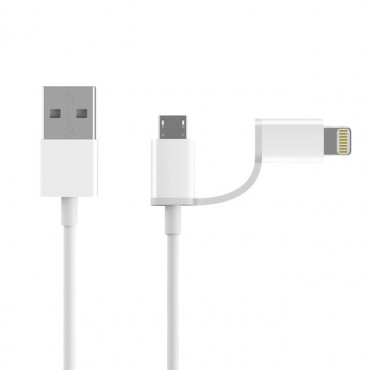 Original Xiaomi ZMI iPhone Micro USB 2 in 1  DatenKabel Ladegerät Kabel für iPad samsung Huawei