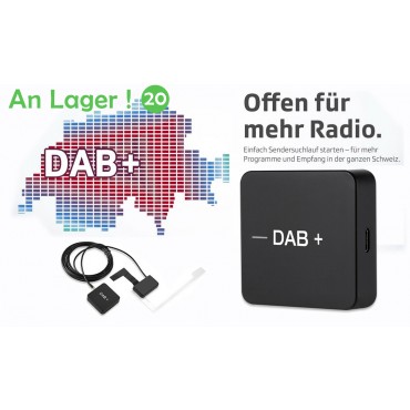 DAB + Digitale Radio-Tuner für Android 7.1, 8.0,9.0 und Android 10.0 Auto Stereo Auto Radio Player