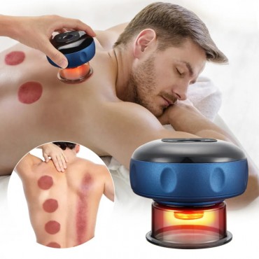 Elektrische Vakuum Schröpfen Massage Anti Cellulite Magnet Therapie drahtlose Guasha Scrap ing Fat burner Abnehmen Körper Scrap ing Schröpfen