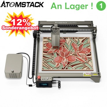 ATOMSTACK S40 PRO Laser Graviermaschine 24W/48W Schnelle Geschwindigkeit 210W Lasergravierer und Laser Cutter