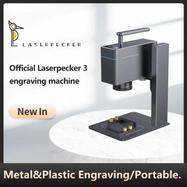 LaserPecker 3 Basic Laser gravierer gepulstes Infrarot 1064nm kaltes Rotlicht Handheld Faser markierung gravur maschine LP3 Gravur Maschine